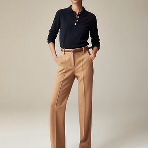 J. Crew Tan Straight Leg Pants